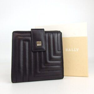 Authentic BALLY 121 029 wallet leather [Used]
